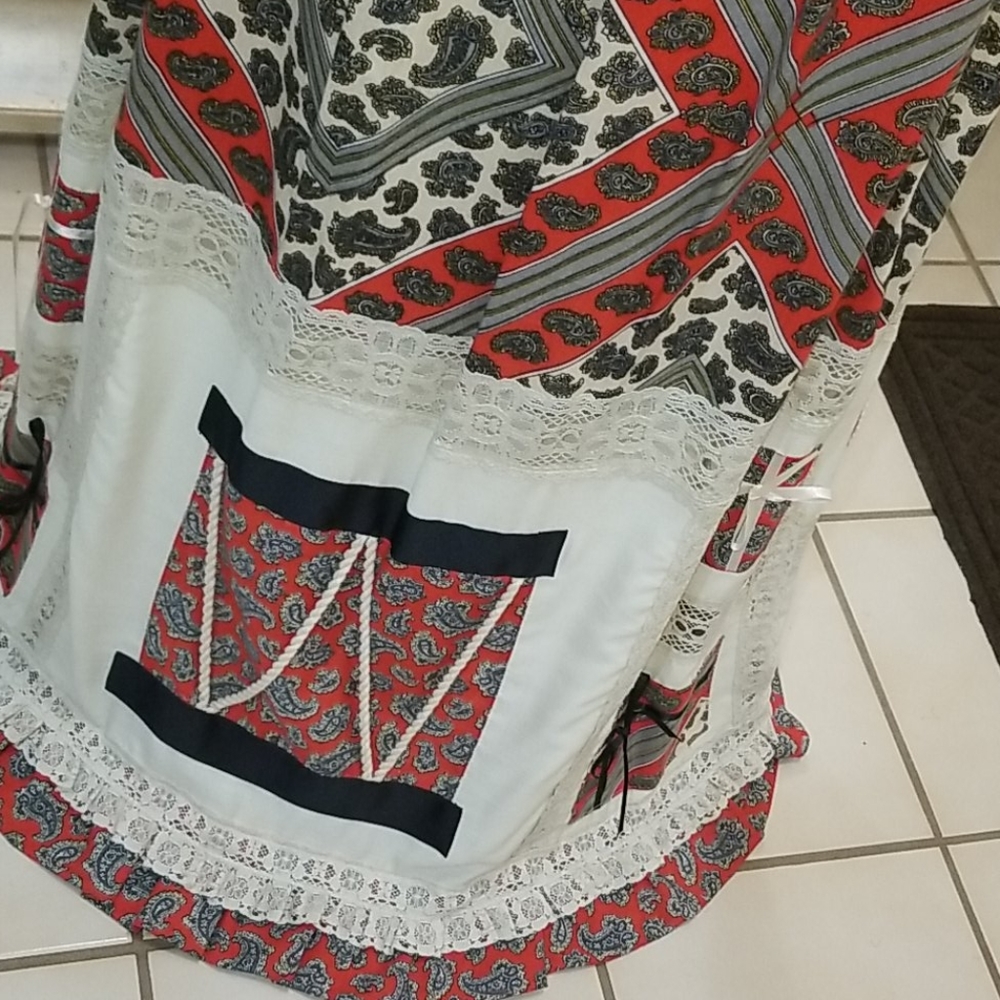 Chessa Davis Vintage Prarie Skirt & Belt - Picture 8 of 14